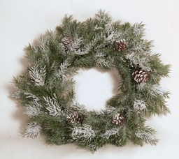 [2318] Pine Wreath With Cone (Alternative 1)