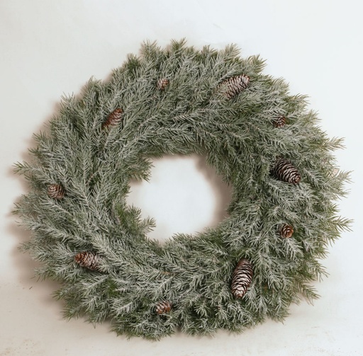 Pine Wreath With Cone