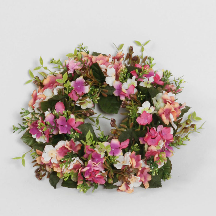 hydrangea wreath