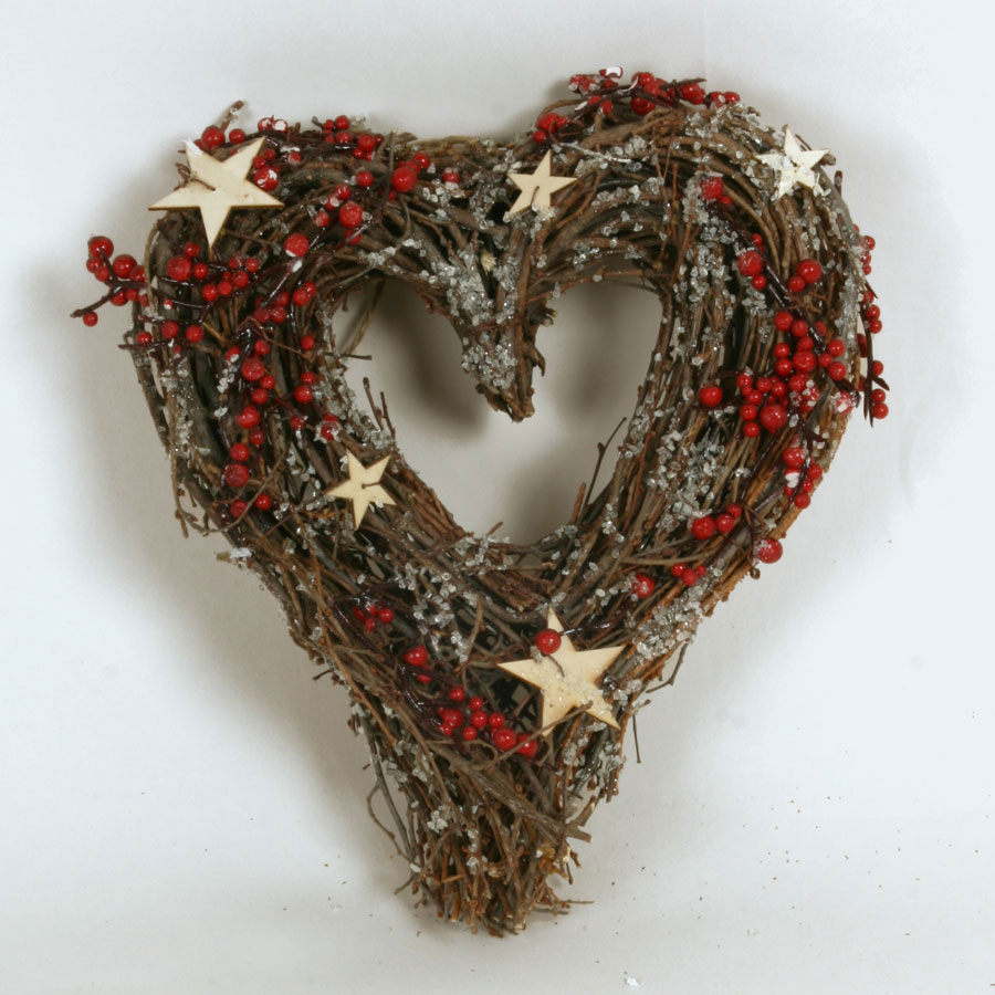 heart shaped wreath