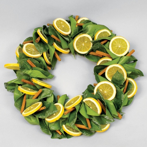 [9672] lemon wreath 