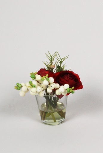 [9687] snowberry mixed arrangement in water 