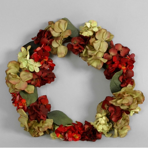 [6670] hydrangea wreath 
