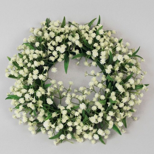 [800-1] gypsophila wreath 