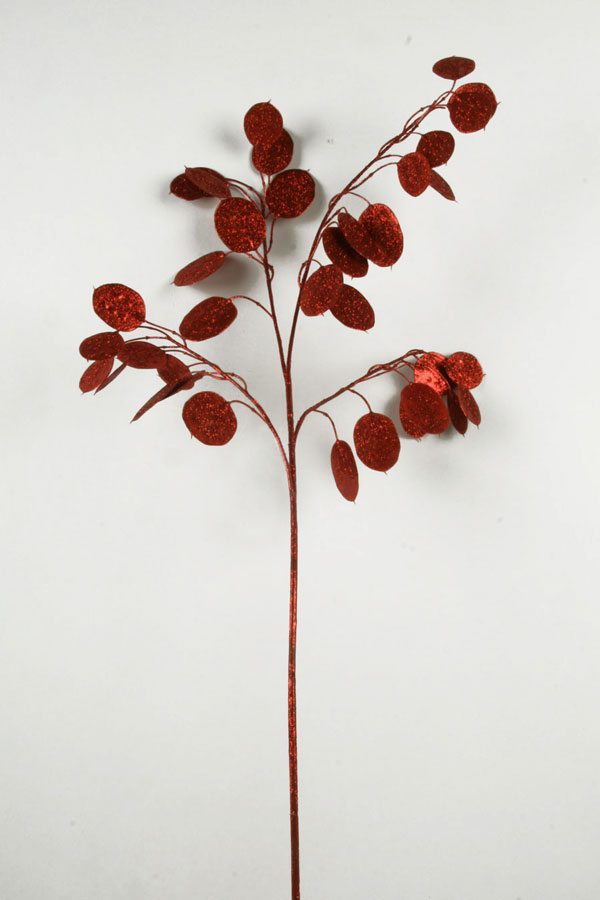 silver dollar spray red 