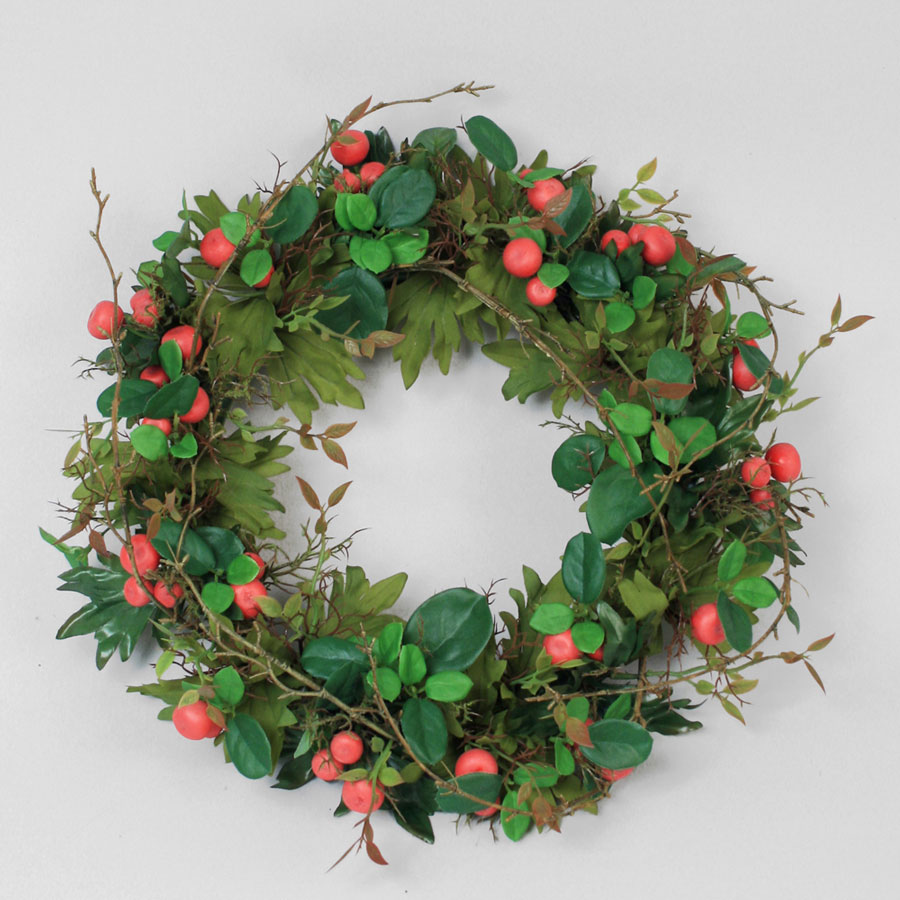 mixed berry wreath 