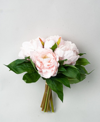 [6990] peony bouquet pink 
