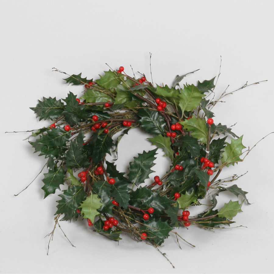 holly wreath 