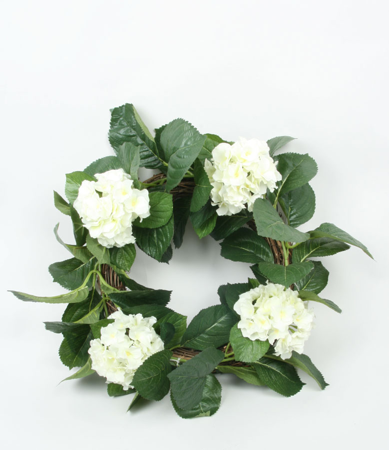 hydrangea wreath 