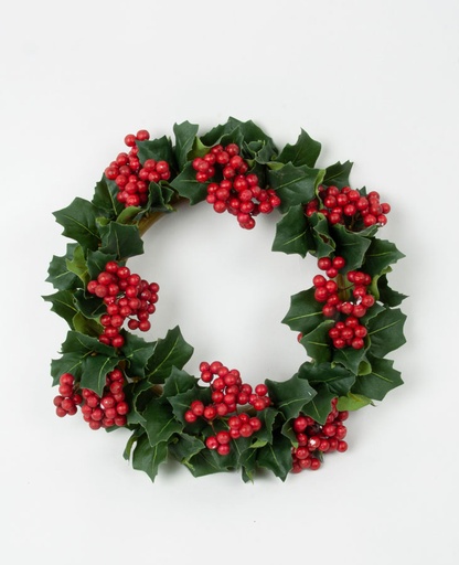 holly leaf wreath 