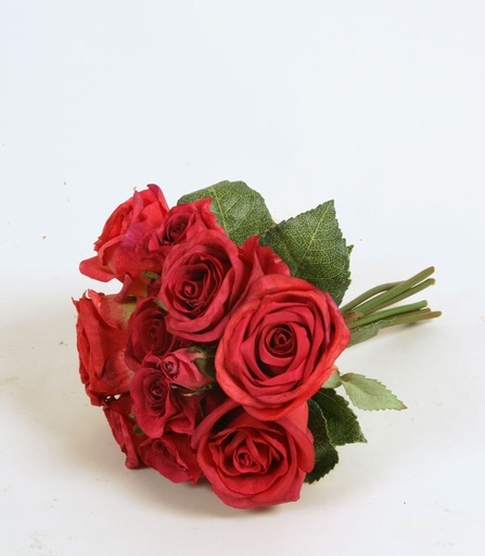 rose bouquet cerise 