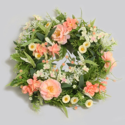 camelia wreath